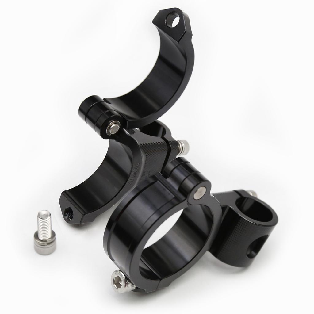 NEW Riser Rised Regular Motorcycle Racing Clip on Fork Clamp Cafe Racer 37MM 41MM 43MM 48MM 50MM 51MM 7/8" Handlebar Clip-ons