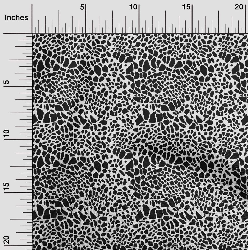 oneOone Cotton Flex Fallow Fabric Giraffe Animal Skin Sewing Craft Projects Fabric Prints By Yard 40 Inch
