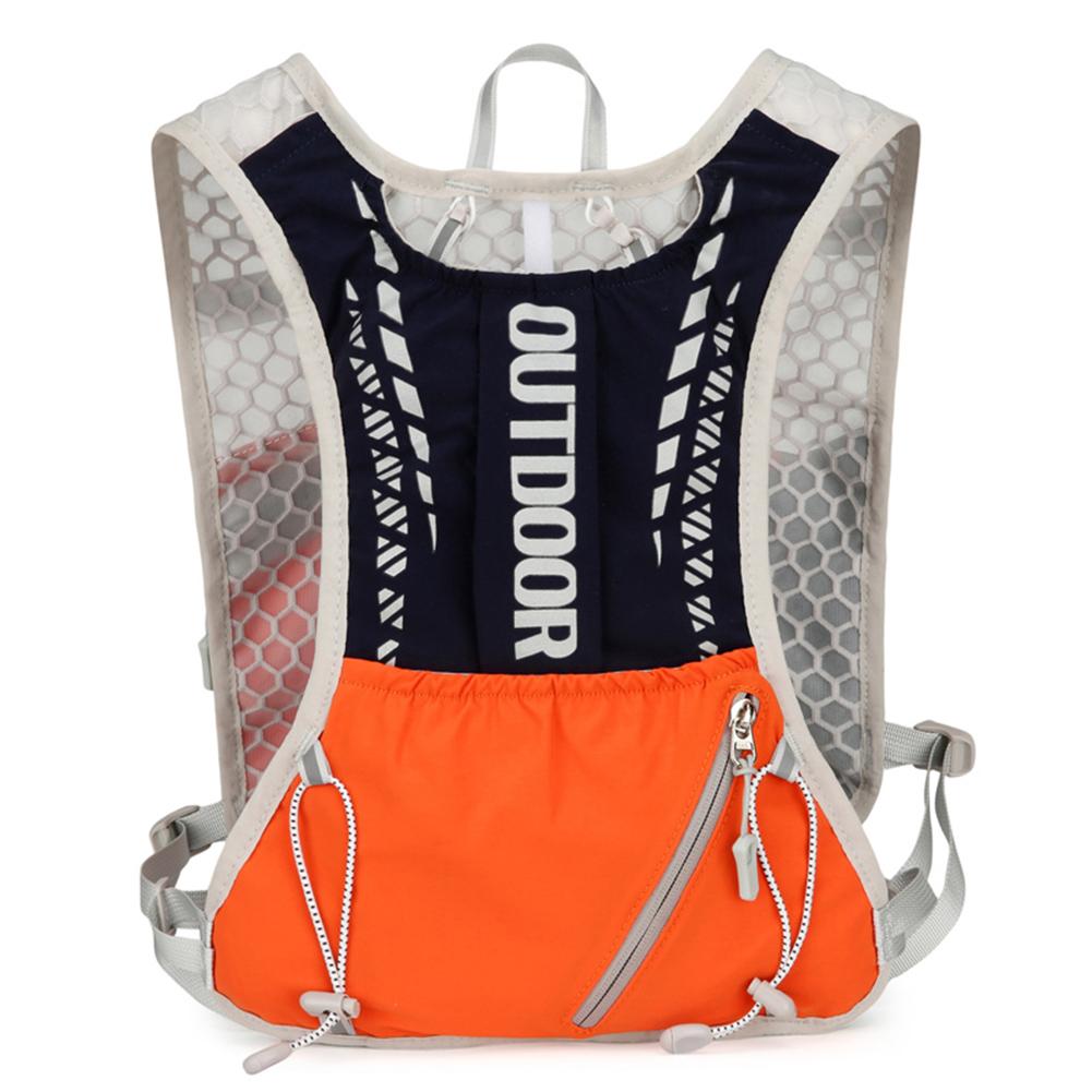 Hydration Running Vest Breathable Water Bladder Daypack Reflective Outdoors Hydration Pack for Hiking Trail Running