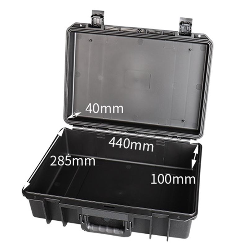 

Safety Instrument Tool Box Waterproof Portable Tools Storage Box Hardware Anti-drop Equipment Toolbox Tool Organizer with Sponge
