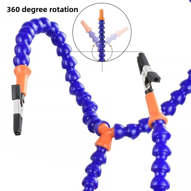 Multi Soldering Helping Hand Tool Table Clip Third Hand Soldering Stand Welding PCB Holder Flexible Arm Soldering Tool
