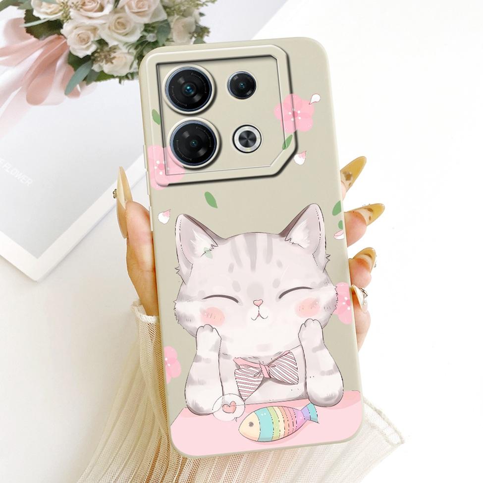 For Infinix GT 10 Pro Case Cover Luxury Fashion Cool Kawaii Cute Painted Silicone Casing For Infinix GT 10Pro X6739