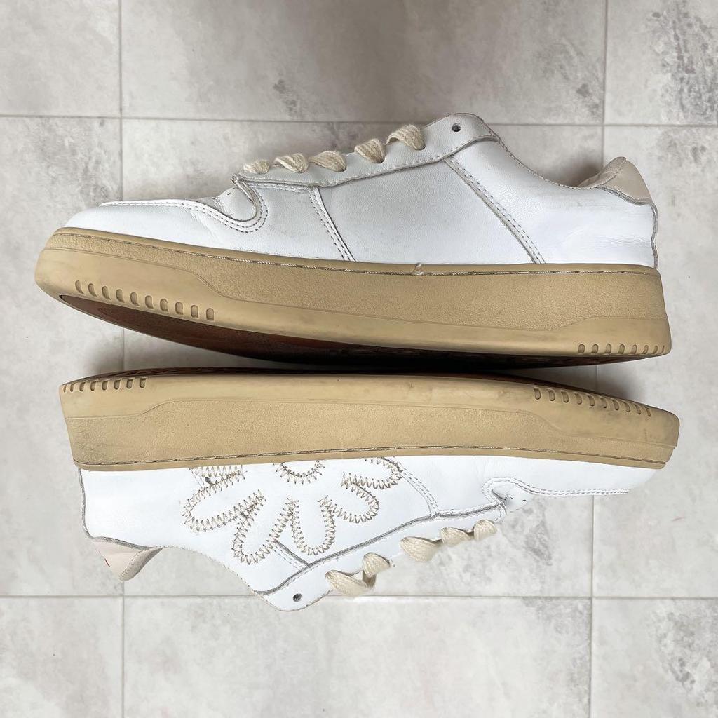 [USED] Mardi Mercredi Leather Sneakers, Size 23.5cm