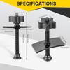 Disc Brake Caliper Compression Tool | Heavy Duty Brake Pad Spreader Effortless Brake Piston Compression Reliable Brake Pad Tool Carbon Steel