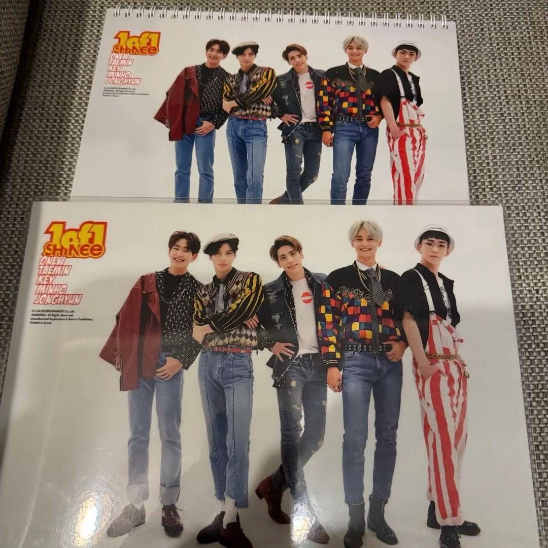 

[Б/У] SHINee 1of1 Блокнот и Настольный коврик