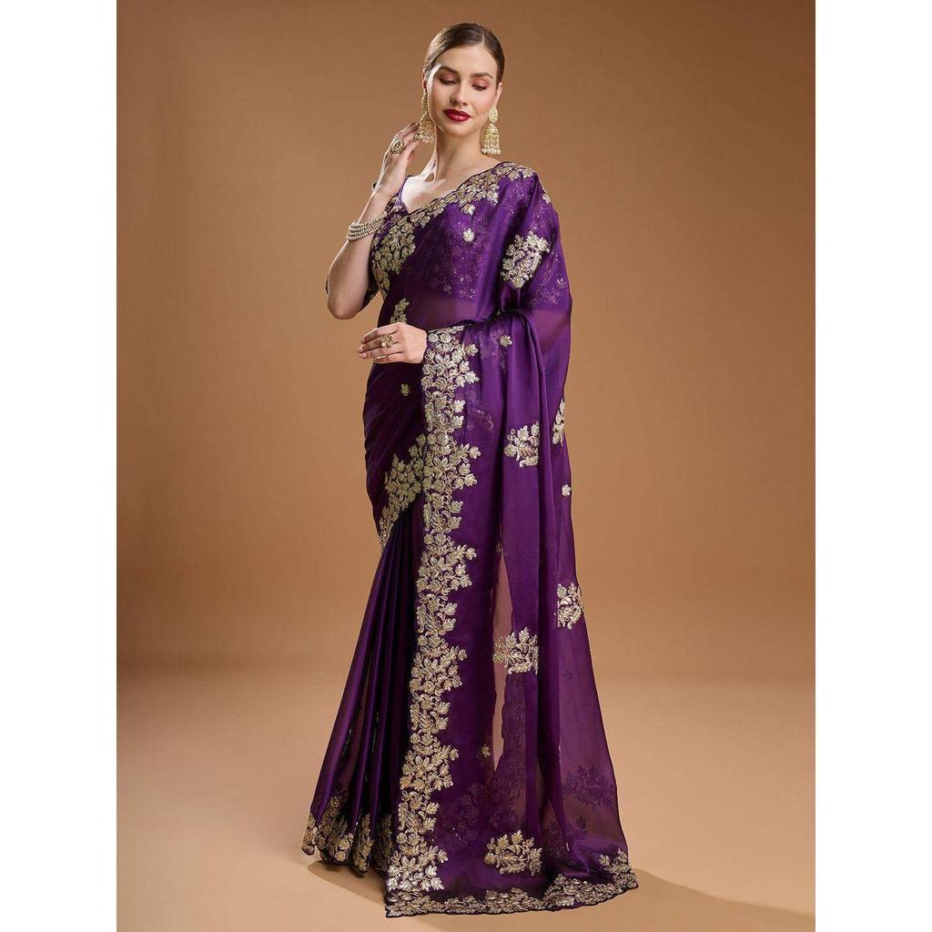 Best Party & Wedding  Wear Saree