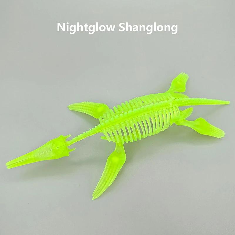 Assemblaggio Fai da Te Scheletro Fossile di Dinosauro Giurassico Mosasauro Tirannosauro Action Figure Collezione Modello Creativo Giocattolo per Bambini