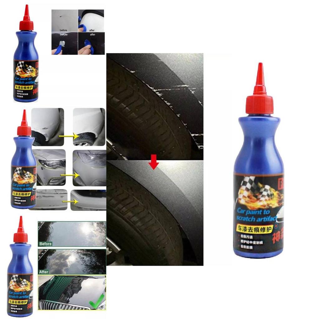 Kleiner blauer Kratzer-Reparaturstift für Autos mit effektiver Fleckenentfernungsflüssigkeit für Fahrzeuge