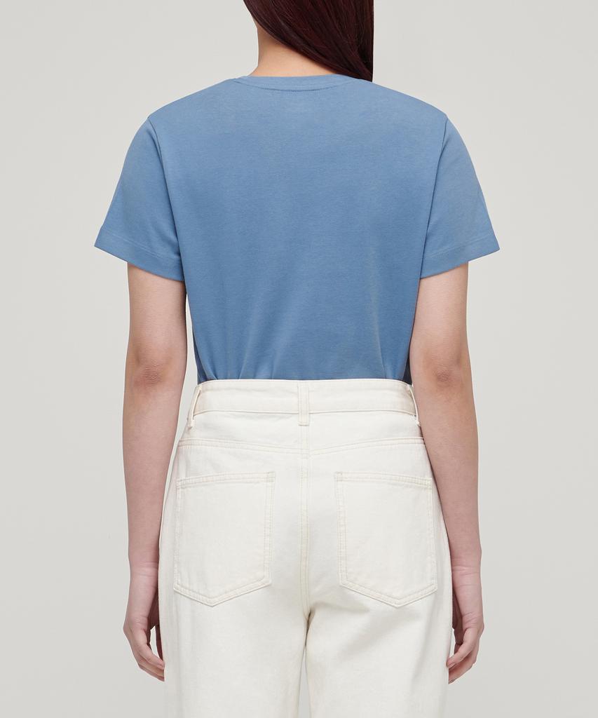 MUSINSA STANDARD WOMAN Women'S Basic Crew Neck T-Shirt [Blue Grey]