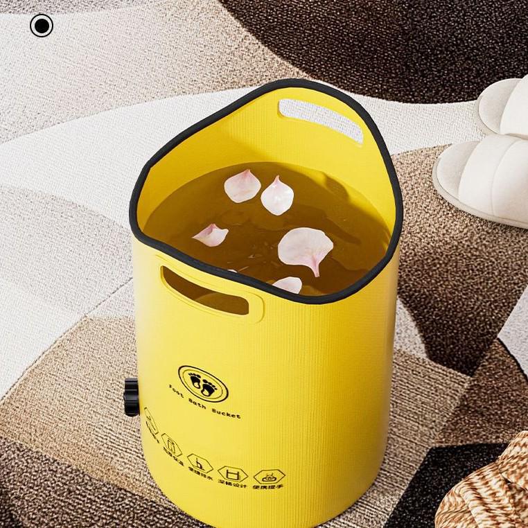 Foldable Large-Capacity Foot Bath Basin with Constant Temperature & Multifunctional Steaming