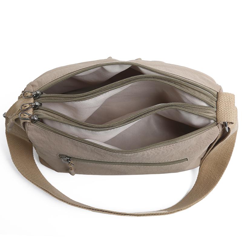 Shoulder Bag Large Capacity Lightweight Waterproof Crossbody Bag
