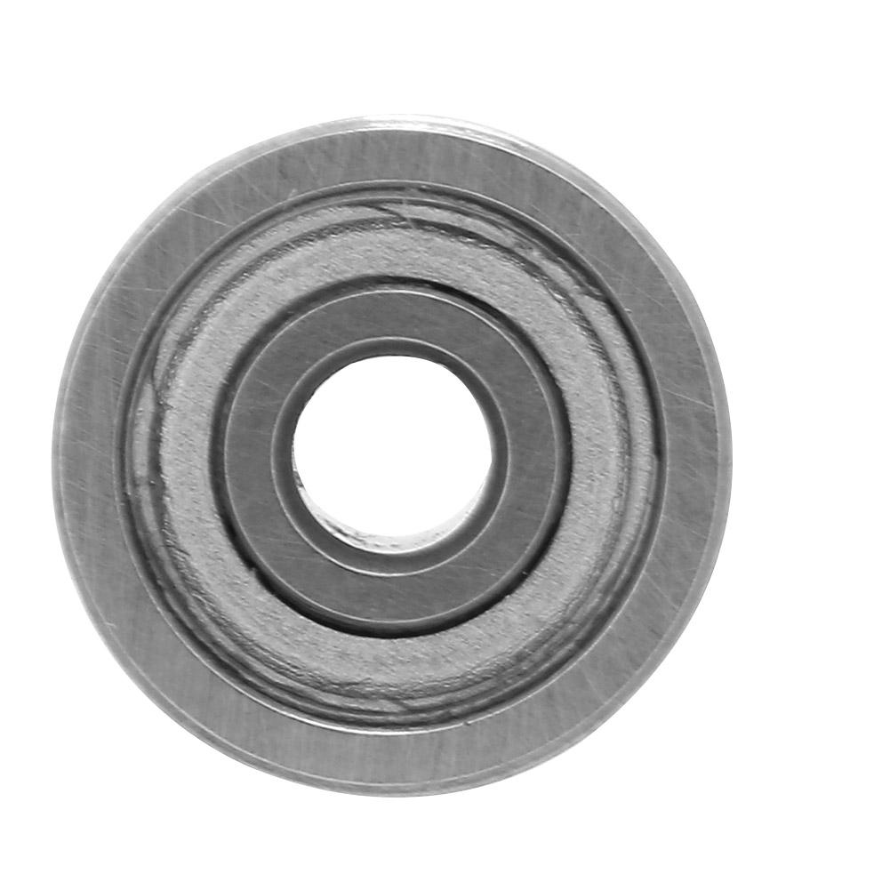 10 Stück Doppelseitig geflanschtes Kugellager Hochgeschwindigkeit Rillenkugellager aus Stahl (F603ZZ 3*9*5mm)