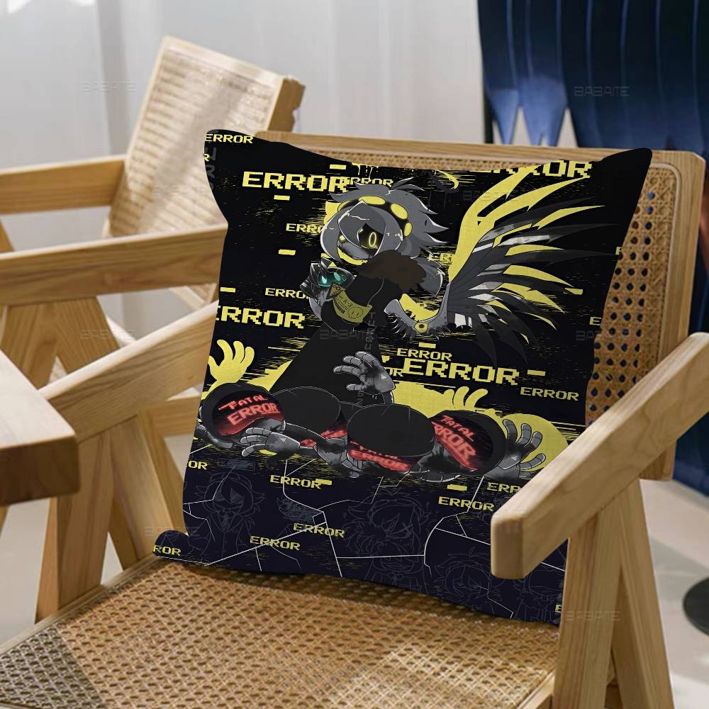 M-Murder D-Drones Decorative Room Aesthetics Pillow Case Home Decor Bedroom Sofa Bed Couch Pillow Cover 45X45