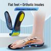 Men's & Women's Arch Support Insoles: Flat Foot Correction, Shock Absorption, & Leg Shape Support for Students & Athletes