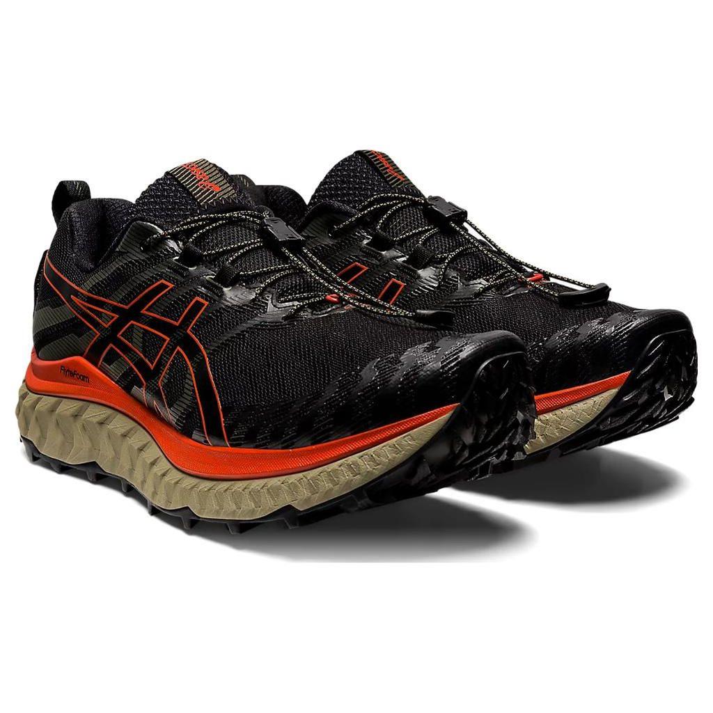 Asics Trabuco Max Black Cherry Tomato Men Sneakers 1011B028-006