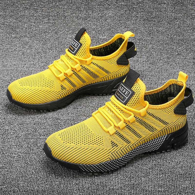 Yrzl Men Running Shoes Lightweight Breathable Mesh Sneakers For Men Athletic Training Sports Shoes Comfortable Walking Shoes Man