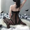 Women Sexy Crotchless Erotic Lingerie Fishnet Mesh Bodysuit Female Stretch Open Crotch Teddy Hollow Out Bodystockings