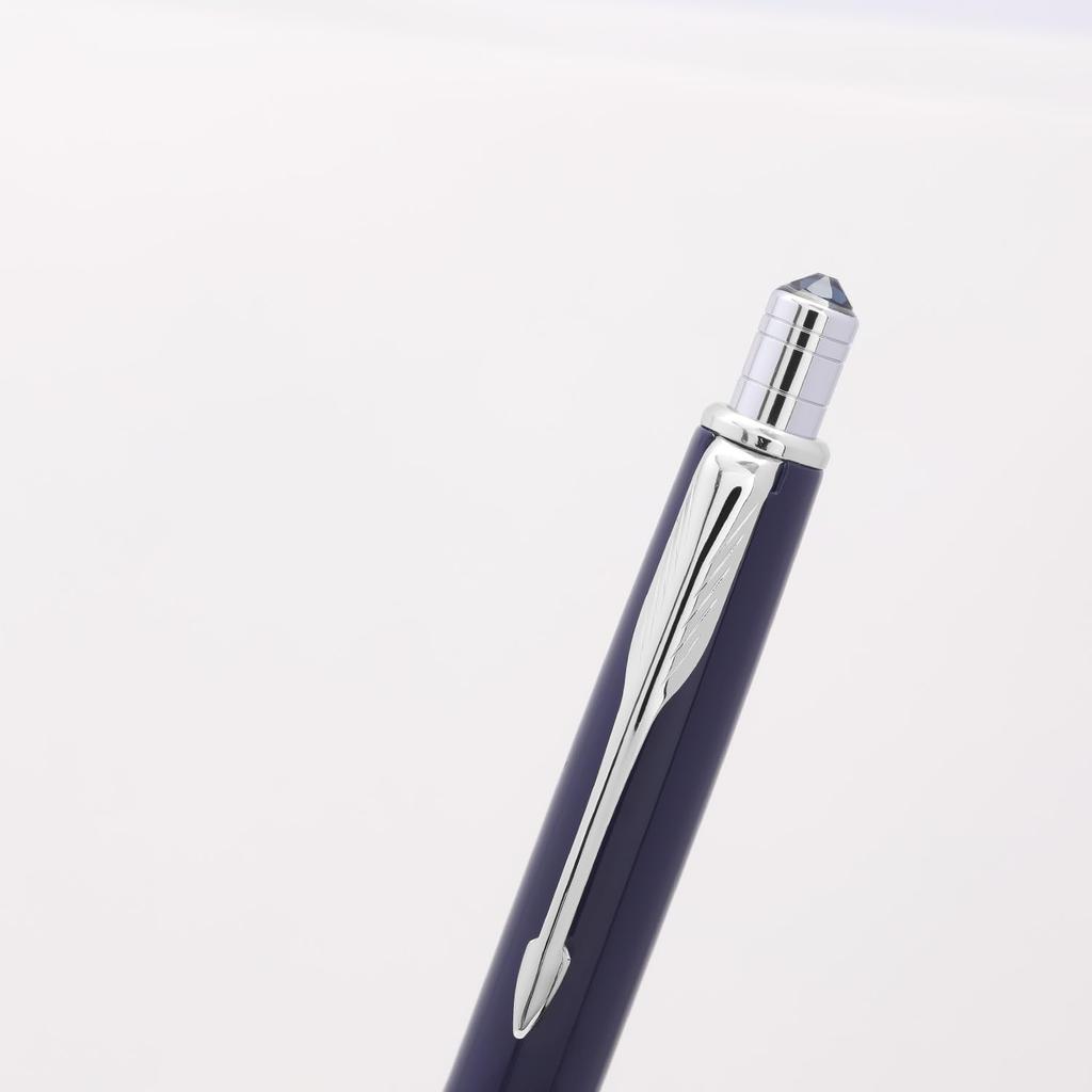 Parker Sonnet Navy Blue CT Crystal Montana Pen with Ballpoint Pen Red and and Mechanical Gift Officially Product Number 2183963XTAL 3-in-1