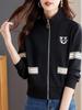 Women's Stylish Petite Cardigan Hoodie Jacket - Spring/Autumn 2025 Fashion