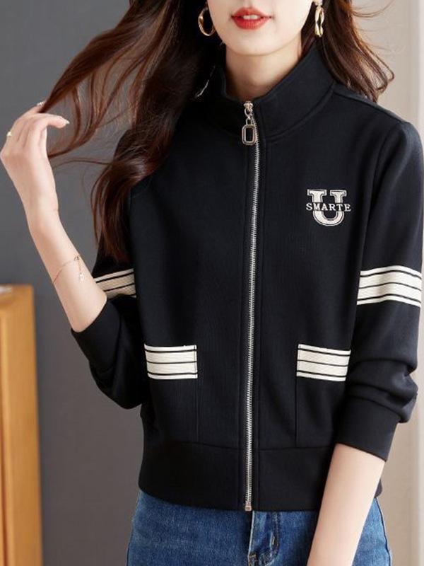 Women's Stylish Petite Cardigan Hoodie Jacket - Spring/Autumn 2025 Fashion