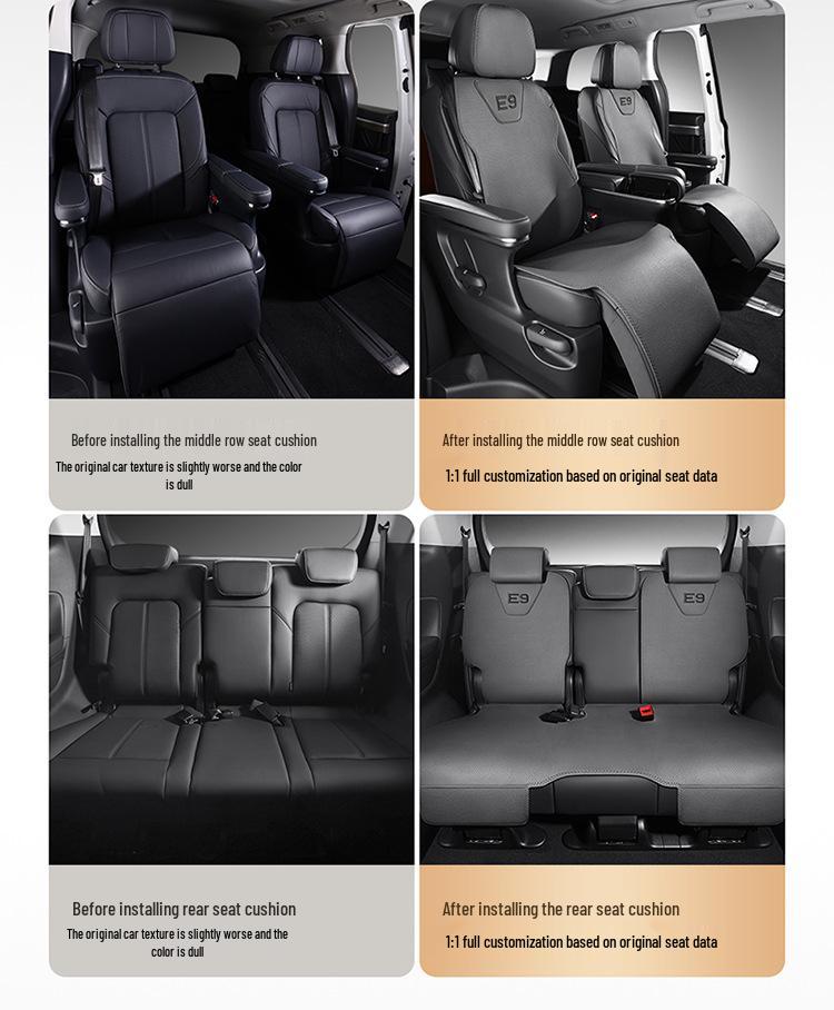 2024 E9 Exclusive Edition Leather Seat Cushion