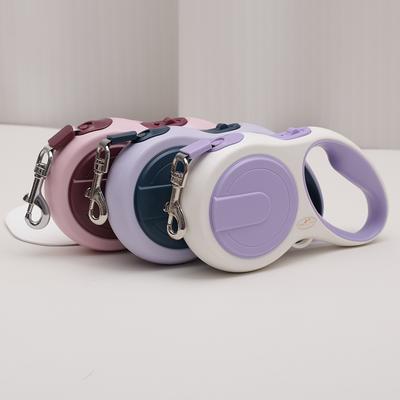 5m 50kg Dog Leash Retractable Roulette Collar for Small Medium Dog Accessories Adjustable Durable Walking Hiking Bulldog Rope