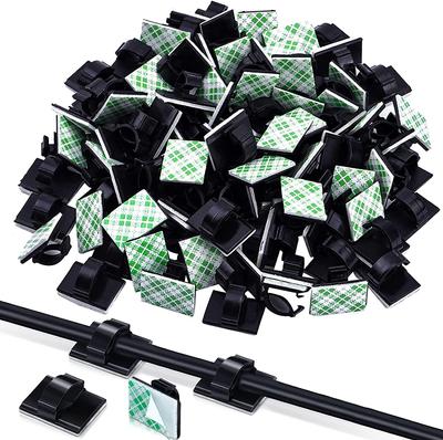Kabel-Organizer: Selbstklebende Kabelklemmen für Netzwerkkabel & Dashcam-Verkabelung