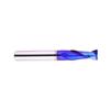 652F High Fast Spiraling Carving Bit With Little Blue Coating For Slotting And Mortising Machining Machines