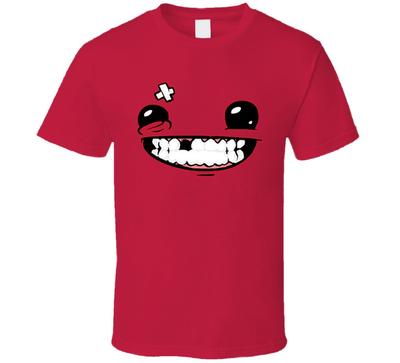 Maglietta Videogioco Super Meat Boy
