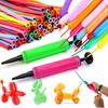 50/101pcs Long Strip Balloon with Mini Pump Festival Birthday Party Wedding Decor Atmosphere Creating DIY Styles Tool XJM