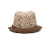 Straw Hat Summer Middle-Aged Men's Small Hat British Jazz Hat Outdoor Sun Protection Sun Hat Beach Hat