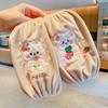 Anti-Stain Cartoon Baby Arm Sleeves for Boys & Girls - Cute, Protective, Autumn/Winter