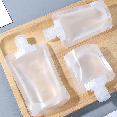 30/50/100 ml Lotionspendertasche, Reise-Shampoo-Aufbewahrungstasche, Shampoo-Flüssigkeits-Kosmetik-Aufbewahrung, wiederverwendbar, auslaufsicher, nachfüllbarer Beutel