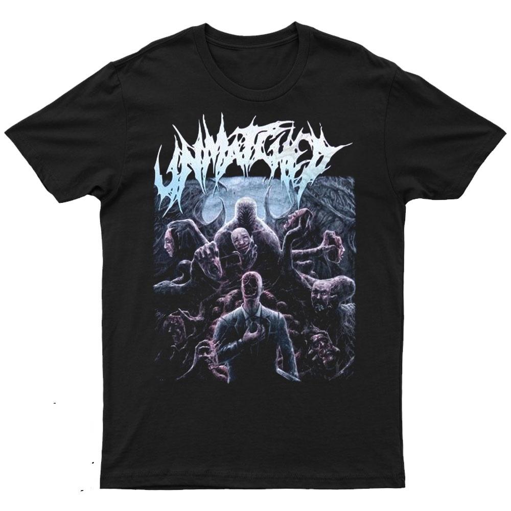 2025 New UNMATCHED - Ruin The Soul Printed Unisex Street Fashion Trend Short Sleeved Pure Cotton Round Neck