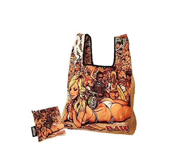 CIN-SHOP RAW Аутентичная Эко-сумка Raw Girl, Аксессуары для курения, Скручивание сигарет, Официальная продукция, girlecobag