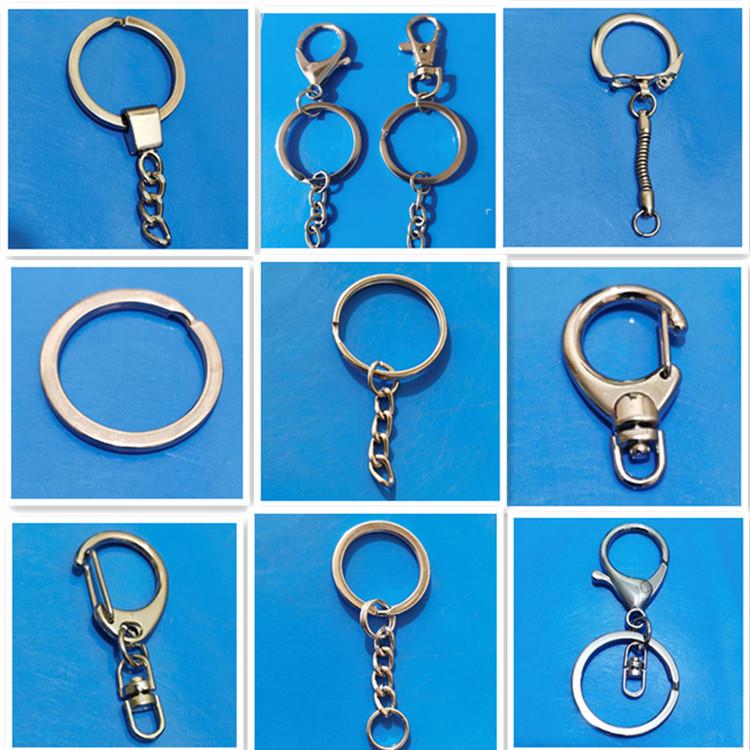 Edelstahl Metall Schlüsselanhänger Zubehör - 304 Schlüsselring