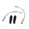 10Set V Brake Noodle And Boot Set Cable Guide Bend Tube Pipe Sleeves Protector Hose Brake Mountain Bike Outdoor Noodles