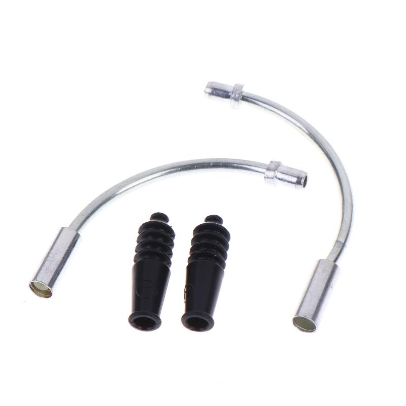 10Set V Brake Noodle And Boot Set Cable Guide Bend Tube Pipe Sleeves Protector Hose Brake Mountain Bike Outdoor Noodles