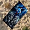 Match Day Celebration Beach Towel Soft Durable Quick-Dry Comfortable Lightweight Perfect for Traveling Yoga Camping and Swimming
