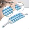Massage Roller Stick Manual Massager Fitness Gym Handheld Muscle Relaxer Tool for Buttocks,