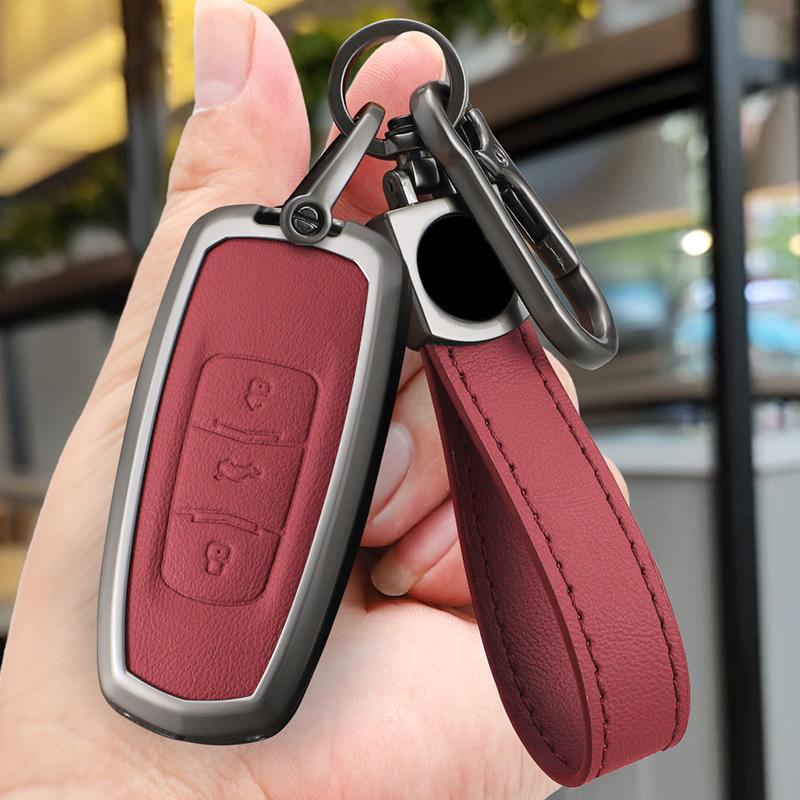Zinc Alloy Car Key Case Cover Shell For Geely Emgrand X7 Gs Gx3 Gt Gc9 Ec7 Gc715 Ec718 Englon Sc3 Atlas Pro Keyless Remote Fob