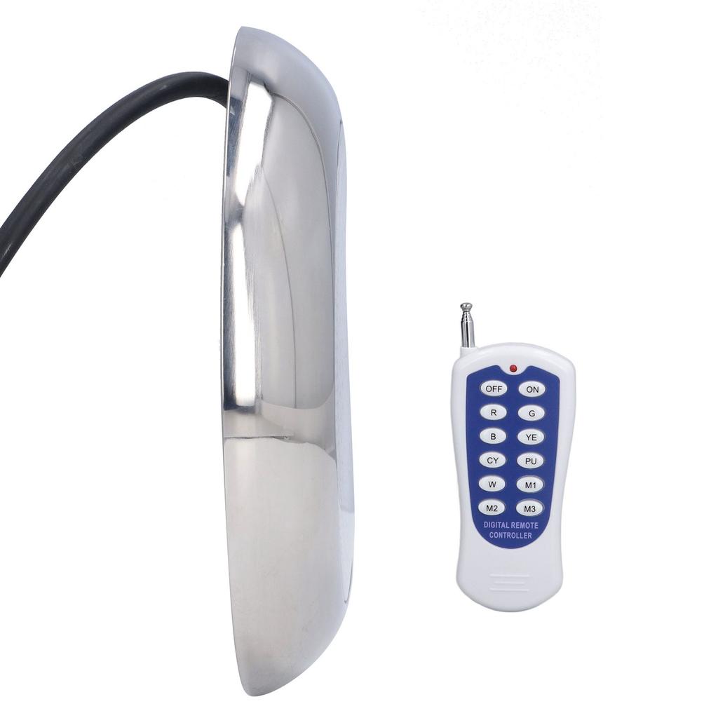 35W 468LED Swimming Pool Lamp RGBW Remote Control Pond Light AC12V IP68 Waterproof Landscape