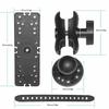 Marine Boat Fishfinder Bracket 360 Degree Depth Sounder Base Mount Universal Transducer Bracket Fishes Finder Mount GPS Plate