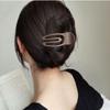 Lady Simple Large Hairpin Women's Shark Hair Claw Clip Back of The Head Hair Clip Headwear Styling Tools