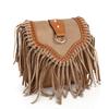 Bohemian Tassel Messenger Bag Sen Series Women'S Bag Newest Fashion Retro Shoulder Frosted Messenger Bag Women Leather