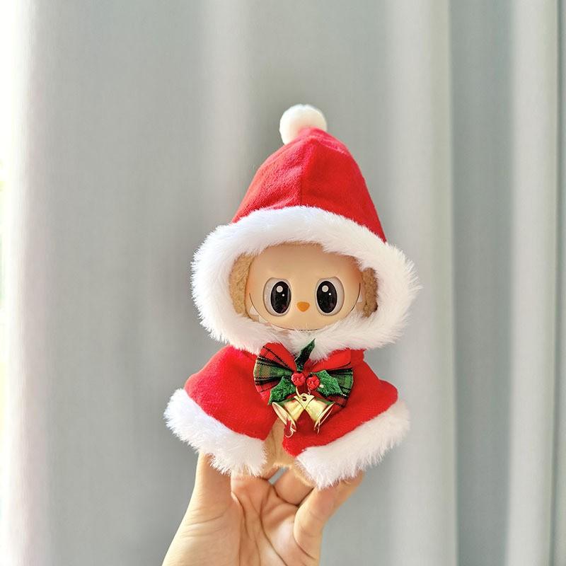 The First, Second and Third Generations of Christmas Baby Clothes Wear 17cm Pendants, and The Clothes Sit with Colored Beads Christmas Set.