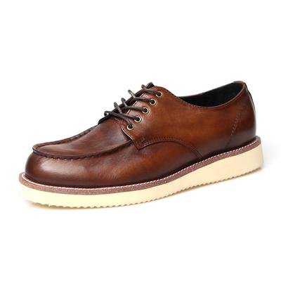 Brytyjskie buty męskie Retro skórzane buty Pierwsza warstwa skóry bydlęcej Buty robocze, Spot 2002-1