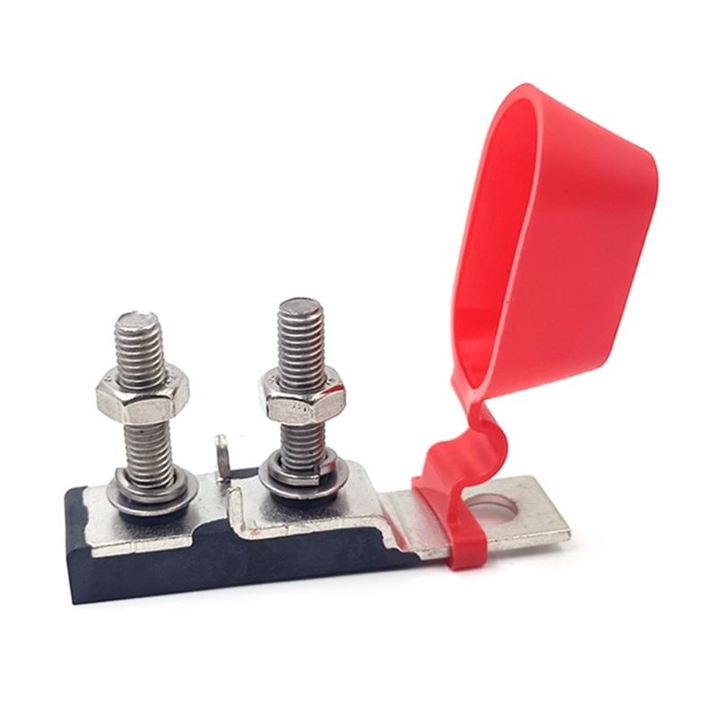 Two Terminals Fuses Block 30-300AMP Marine Rating Battery Fuses Holder Replacement