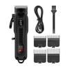 New multifunctional electric hair clipper set oil head electric clipper long endurance men's razor digital display barber scissors universal
