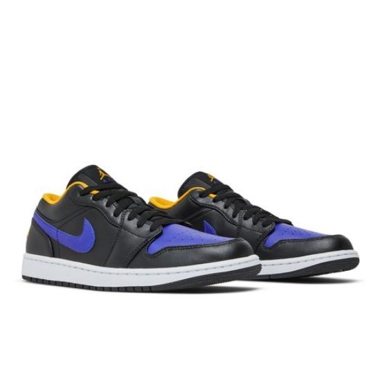 Air Jordan 1 Low Lakers 553558-075 EU 40 чёрный
